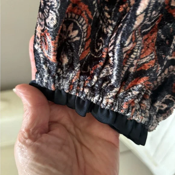 Free people cropped long sleeve m shirt NWT - Picture 4 of 15